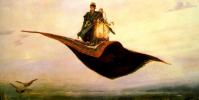Васнецов, картина «Ковер-самолет»: описание и сочинение по картине